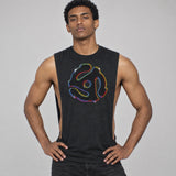 Model wearing the 45 RPM shirt