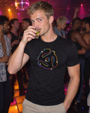 45 RPM shirt at a party