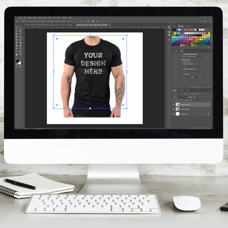 Custom Shirt Design Fee