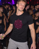 Aztec Calendar shirt at a party