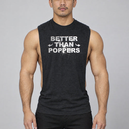 Model wearing the Better Than Poppers