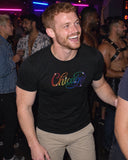 Chicago Pride shirt at a party