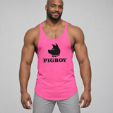 Model wearing the Pigboy shirt