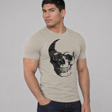 Model wearing the Skull shirt
