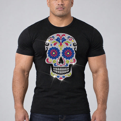 Model wearing the Disco de los Muertos