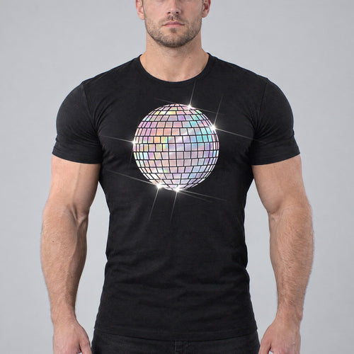 Model wearing the Disco Ball