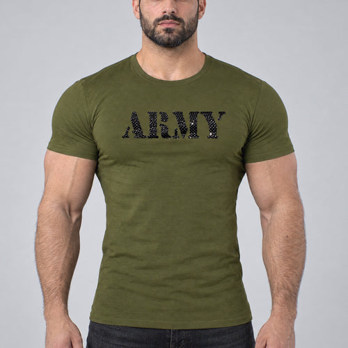 Model wearing the Army