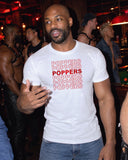Have a Poppers Day shirt at a party