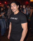 He Him Hole shirt at a party