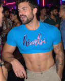 Himbo shirt at a party