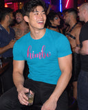 Himbo shirt at a party