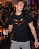 Jack O Lantern shirt at a party