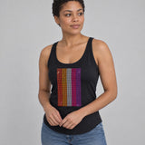 Model wearing the Lesbian Pride shirt