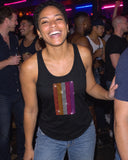 Lesbian Pride shirt at a party