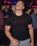 Lover shirt at a party