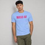 Model wearing the Masc AF shirt