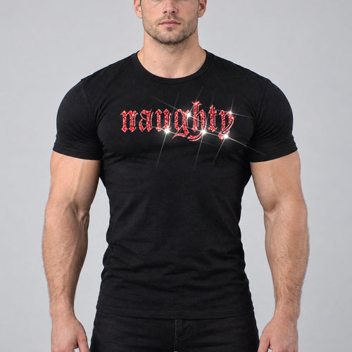 Model wearing the Naughty