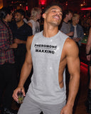 Pheromone Maxxing shirt at a party