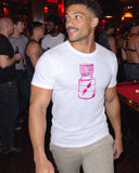 Poppers shirt at a party