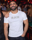 Raw shirt at a party