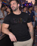 Rico Starr Pride shirt at a party