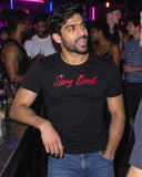Sexy Beast shirt at a party