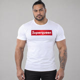 Model wearing the Superqueen shirt