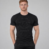 Model wearing the Versguy shirt