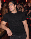 Versguy shirt at a party