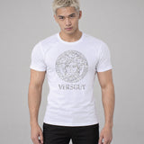 Model wearing the Versguy shirt