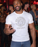 Versguy shirt at a party