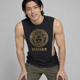 Model wearing the Versguy shirt