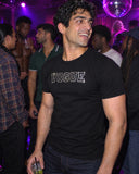 Vogue shirt at a party