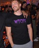Witchy shirt at a party