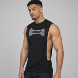 Model wearing the Woof shirt
