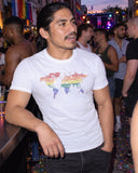 World Pride shirt at a party