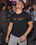 World Pride shirt at a party