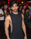 XXX shirt at a party