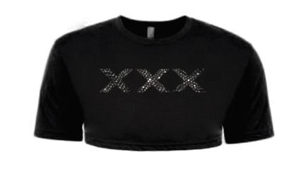 XXX (Rhinestone Crop Top)